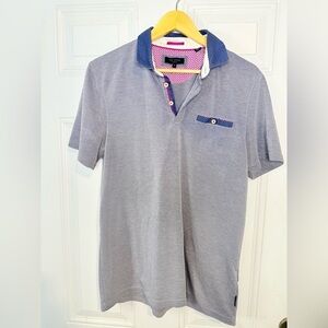Ted Baker Gray Polo Casual Knit